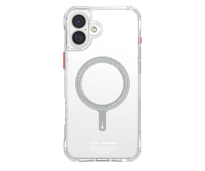 Etui do telefonów Skinarma Saido do iPhone 16 6.1" Magnetic Charging clear